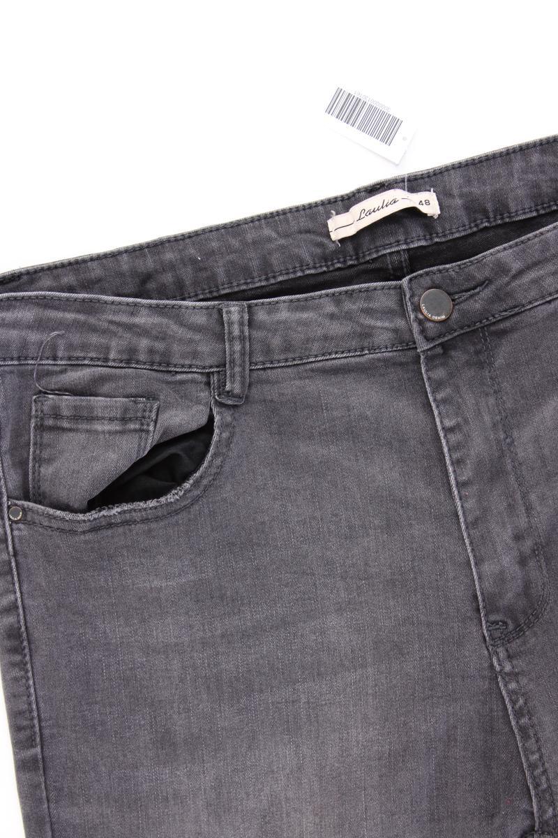 Laulia Skinny Jeans Gr. 48 grau aus Baumwolle