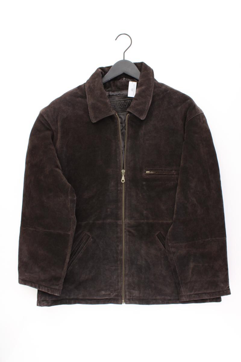Savvy Lederjacke für Herren Gr. XL Vintage braun