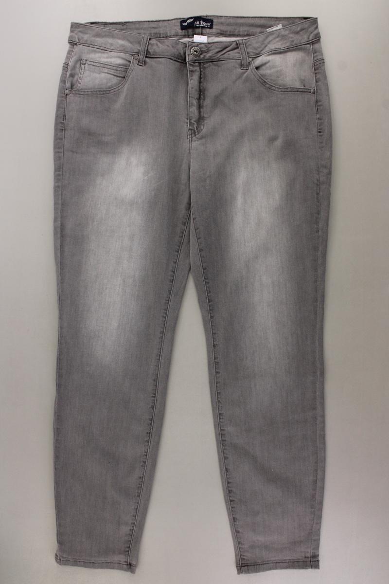 Arizona Skinny Jeans Gr. 48 grau aus Baumwolle