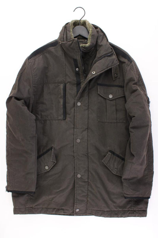 Engbers Lange Jacke für Herren Gr. 56 braun aus Baumwolle