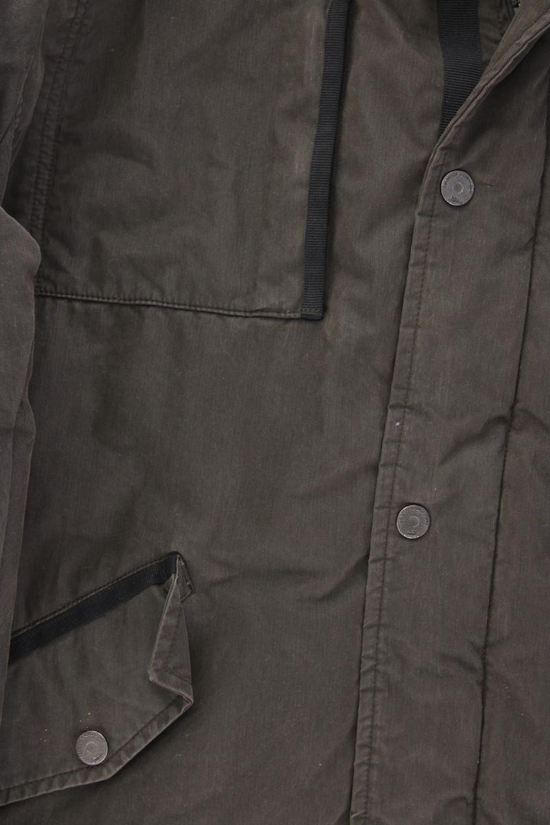 Engbers Lange Jacke für Herren Gr. 56 braun aus Baumwolle