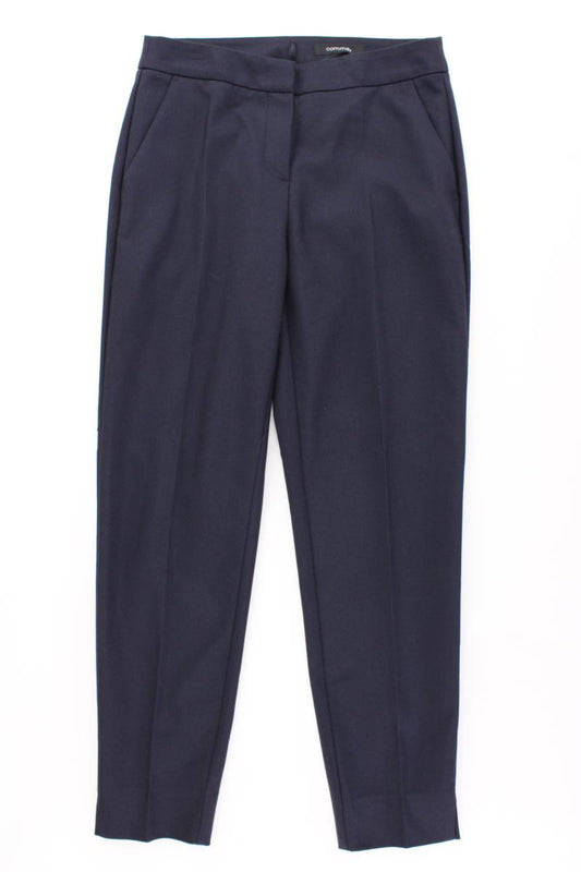 comma, Anzughose Gr. 34 blau aus Polyester