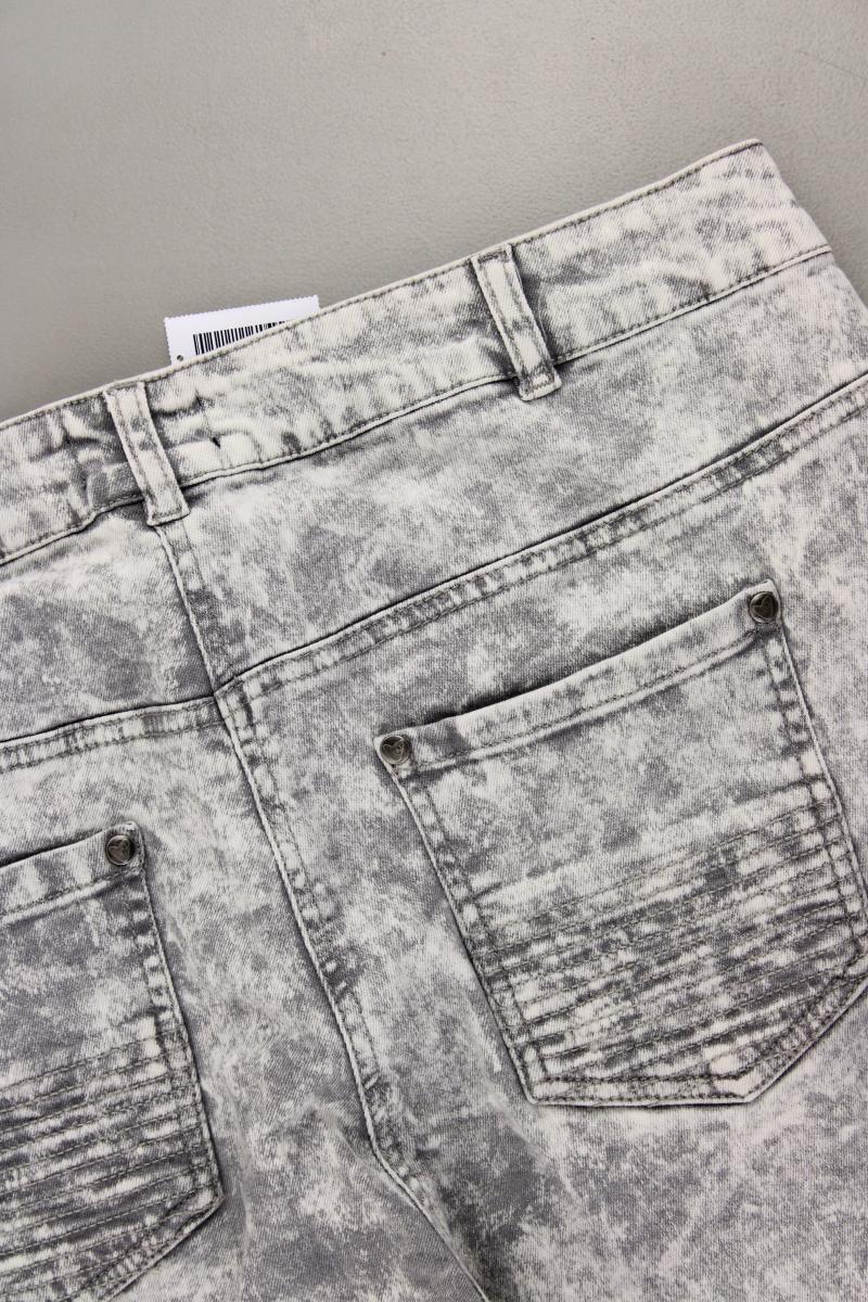 Laura Kent Skinny Jeans Gr. 44 grau aus Baumwolle
