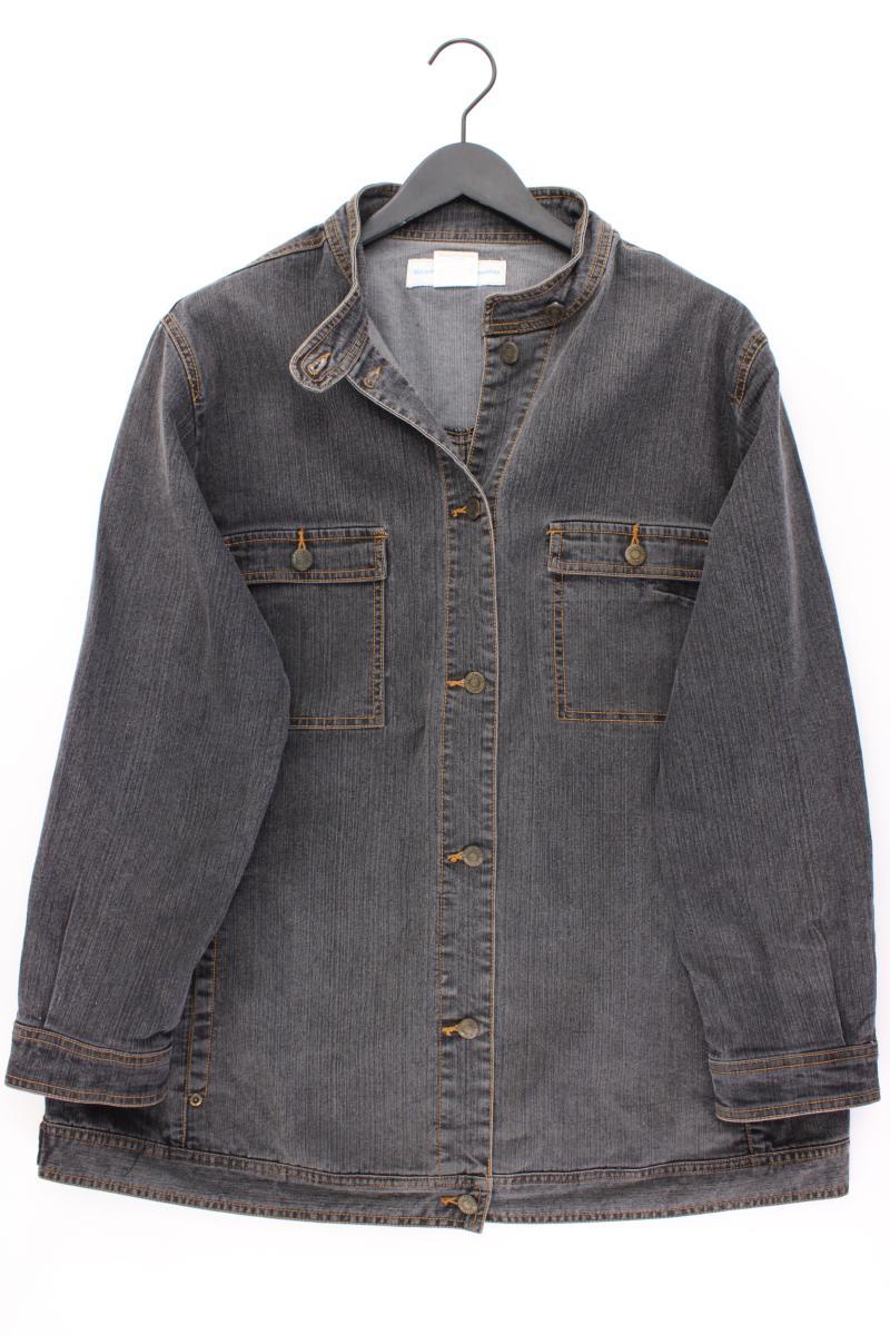Dollywood Jeansjacke Gr. 48 Vintage blau aus Baumwolle