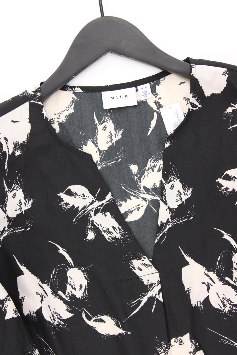 Vila Regular Bluse Gr. 40 3/4 Ärmel schwarz aus Polyester