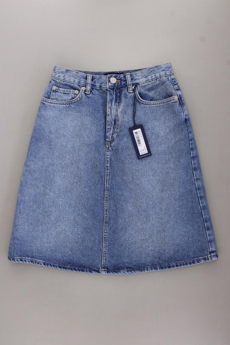 Wood Wood Jeansrock Gr. 38 neu mit Etikett Neupreis: 110,0€! blau aus Baumwolle