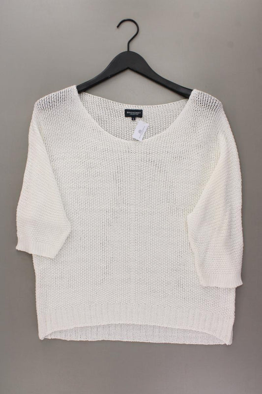 Broadway Grobstrickpullover Gr. L creme aus Polyacryl
