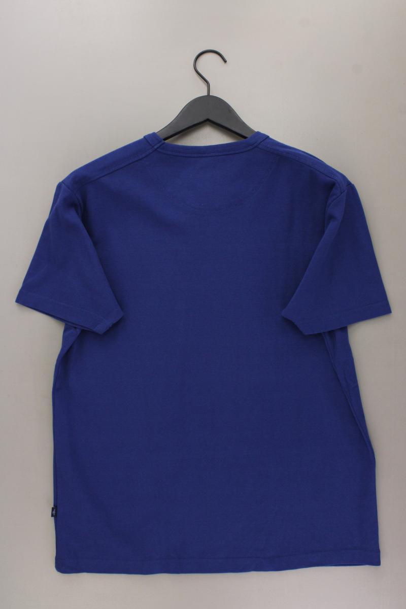Engbers T-Shirt für Herren Gr. XXL Kurzarm blau aus Baumwolle