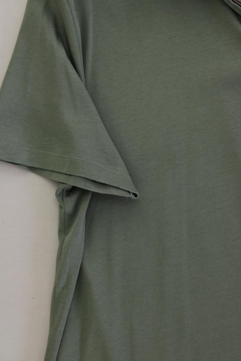 CHARLES TYRWHITT Poloshirt für Herren Gr. XL Kurzarm olivgrün aus Baumwolle