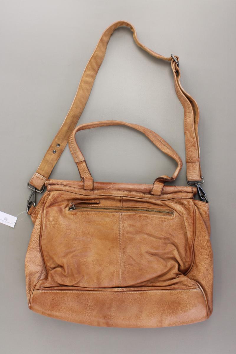 FREDsBRUDER Umhängetasche braun aus Leder