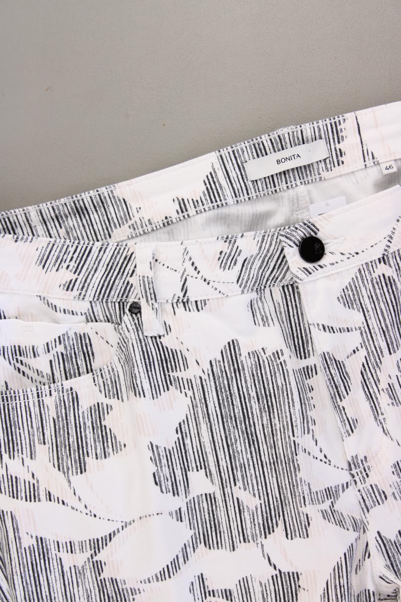 Bonita Hose Gr. 46 weiß aus Baumwolle