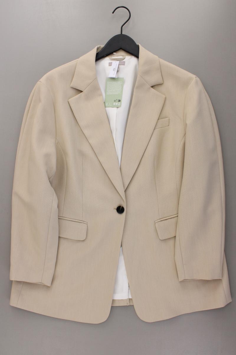 H&M Blazer Gr. 46 neu mit Etikett Neupreis: 20,99€! creme aus Polyester