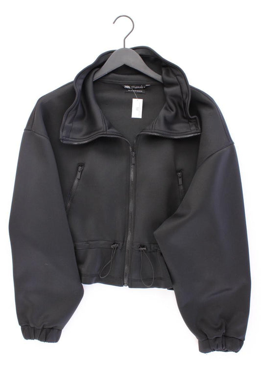 Zara Übergangsjacke Gr. XXL schwarz aus Polyester
