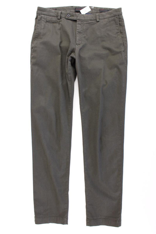 Bugatti Chinohose für Herren Gr. W34/L32 olivgrün aus Baumwolle