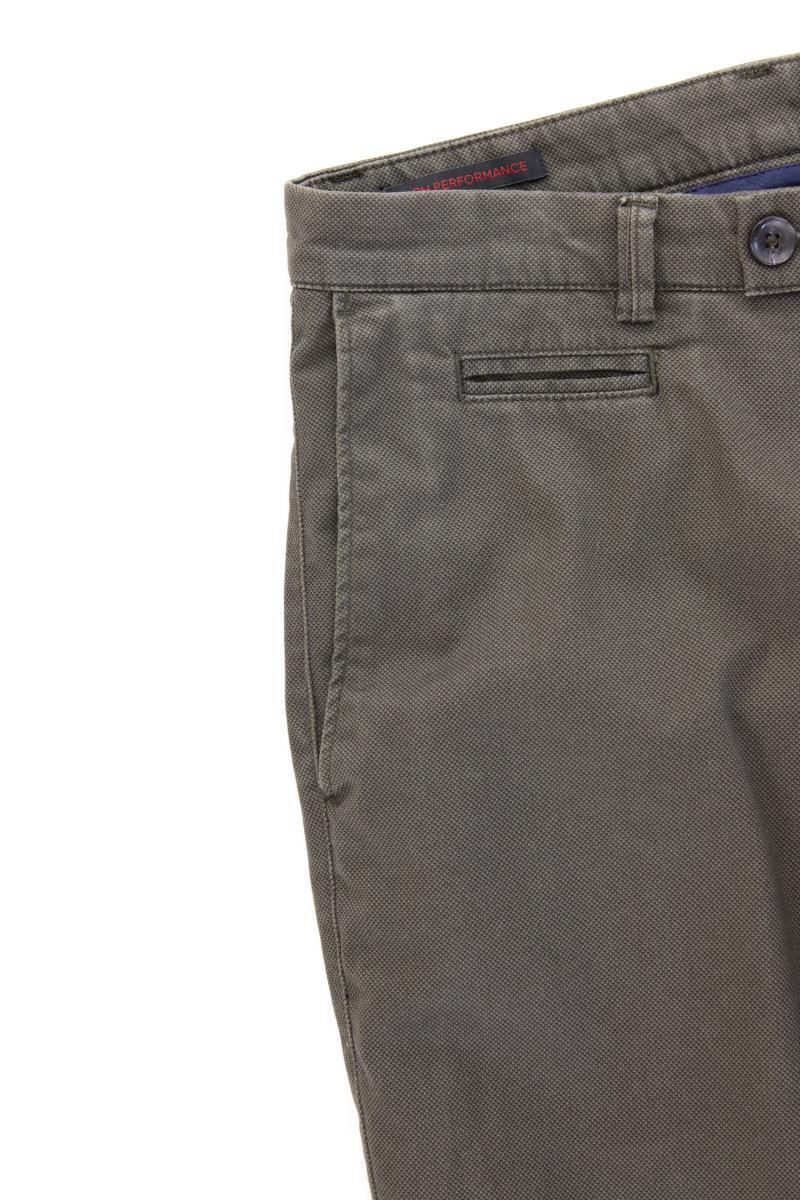 Bugatti Chinohose für Herren Gr. W34/L32 olivgrün aus Baumwolle