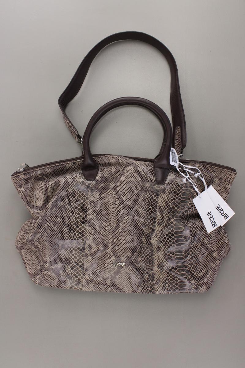 Bree Icon Bag Taupe Tasche mit Tierdruck neu mit Etikett Neupreis: 299,0€! braun