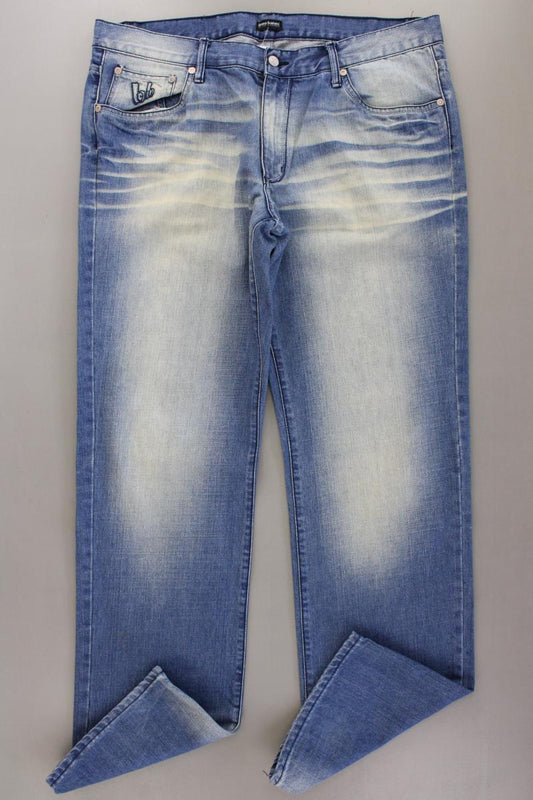 Bruno Banani Straight Jeans für Herren Gr. W38/L34 blau aus Baumwolle
