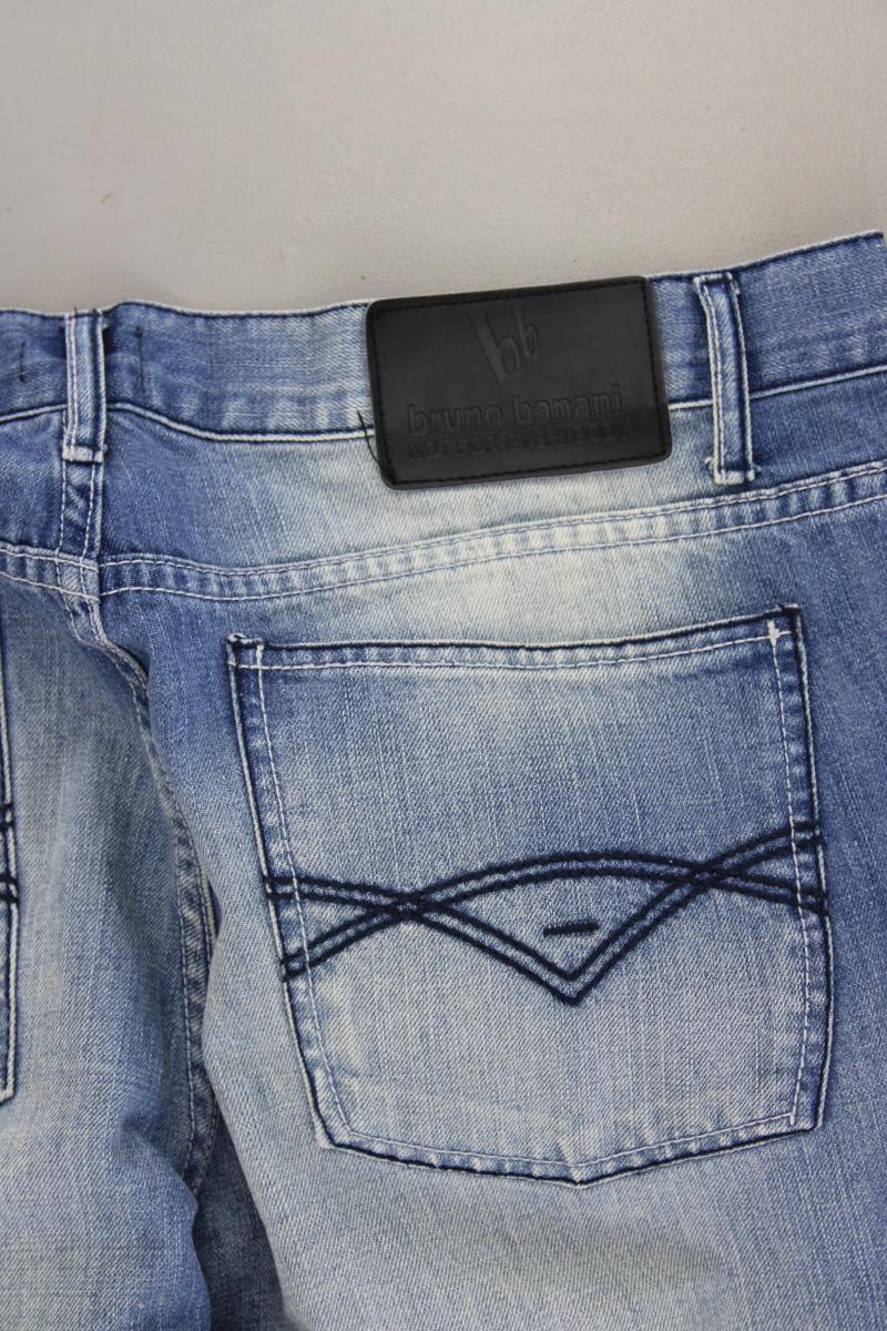 Bruno Banani Straight Jeans für Herren Gr. W38/L34 blau aus Baumwolle