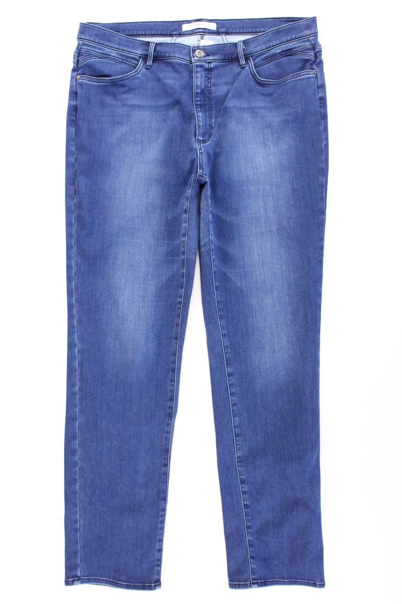 Brax Skinny Jeans Gr. 46 neuwertig Modell Mary blau aus Baumwolle