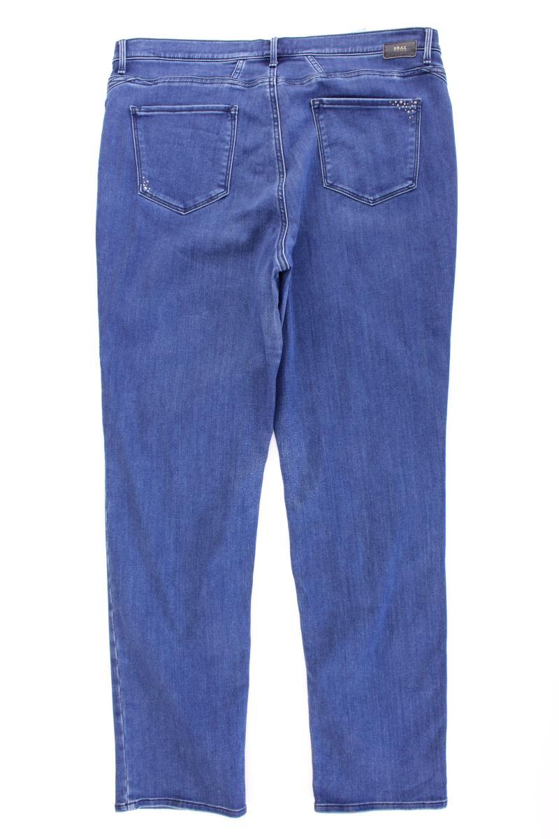 Brax Skinny Jeans Gr. 46 neuwertig Modell Mary blau aus Baumwolle