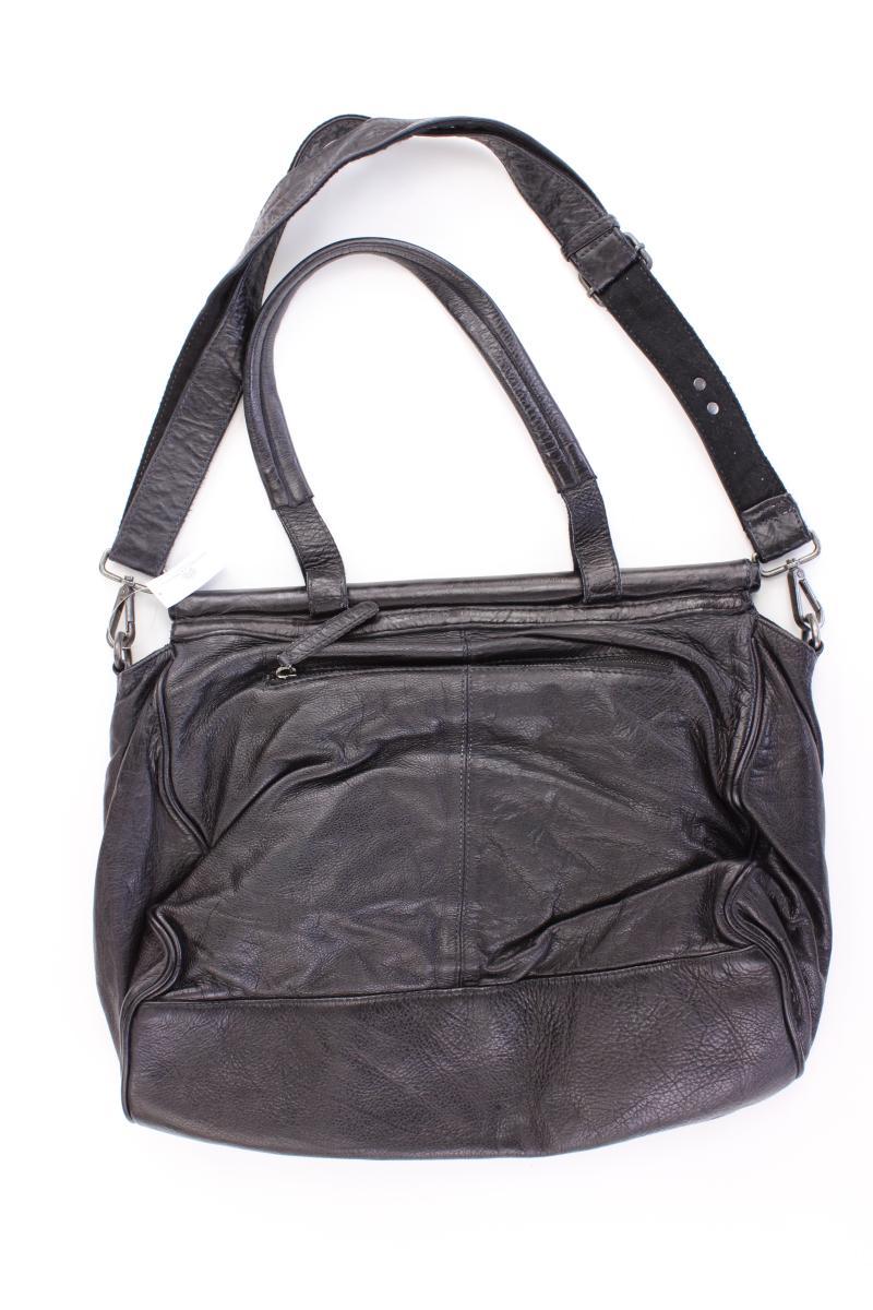 FREDsBRUDER Umhängetasche schwarz aus Leder