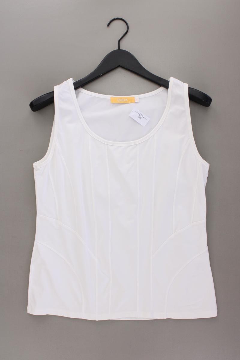 Biba Trägertop Gr. L weiß aus Polyamid