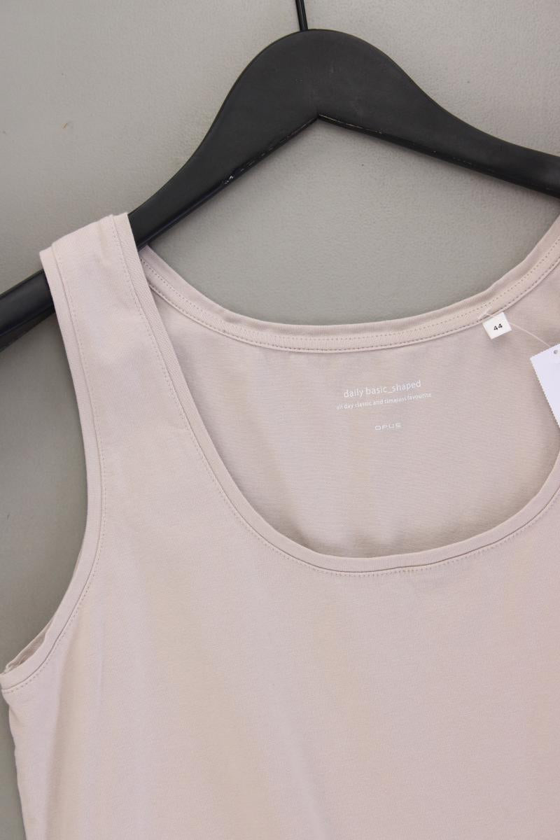 Opus Trägertop Gr. 44 creme aus Baumwolle