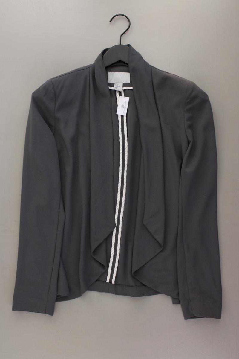 H&M Blazer Gr. 38 grau aus Polyester