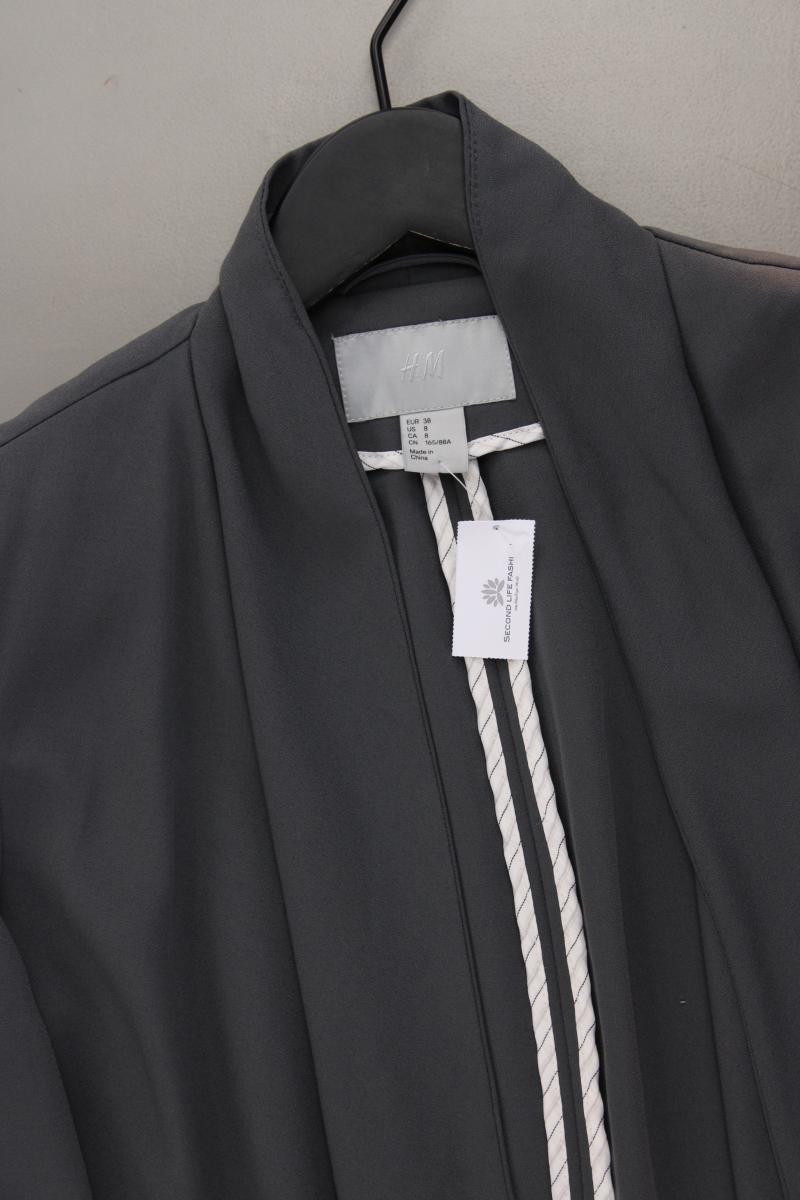 H&M Blazer Gr. 38 grau aus Polyester
