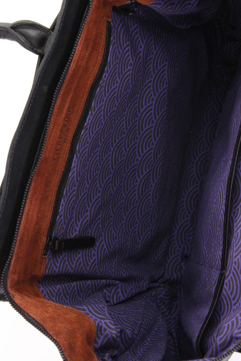 Liebeskind Berlin Henkeltasche neuwertig schwarz aus Leder