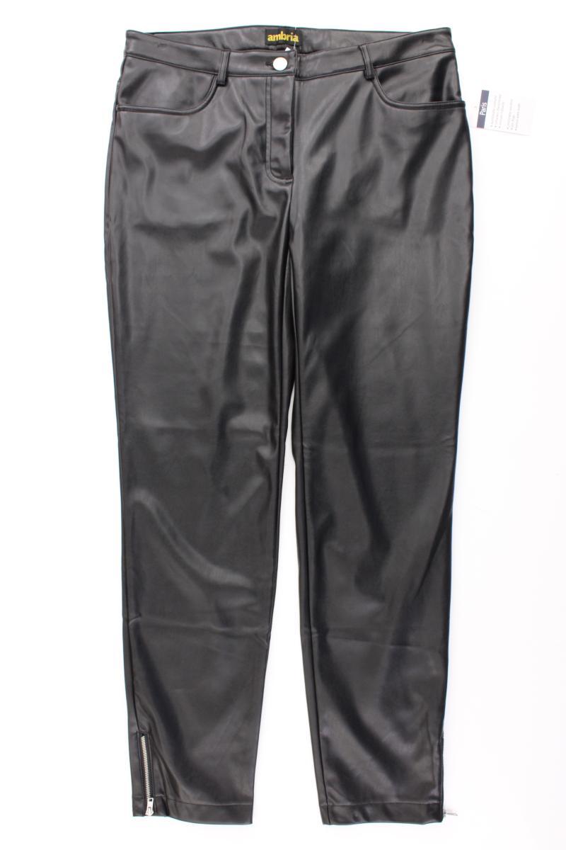 Ambria Kunstlederhose Gr. 40 neu mit Etikett schwarz aus Polyester