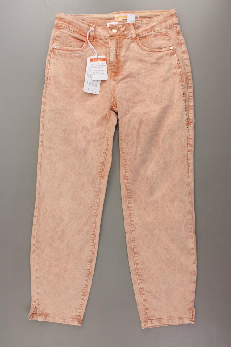 Ambria Jeans Gr. 40 neu mit Etikett orange aus Baumwolle