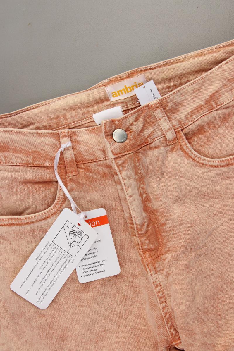 Ambria Jeans Gr. 40 neu mit Etikett orange aus Baumwolle