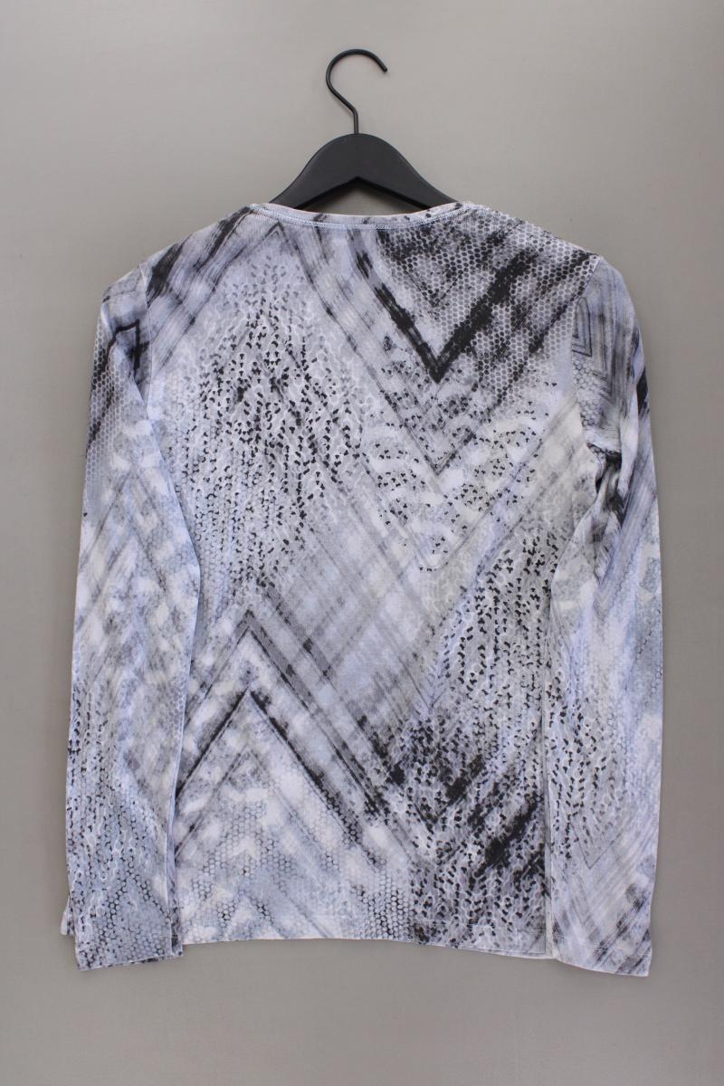 olsen Printshirt Gr. 42 Langarm blau