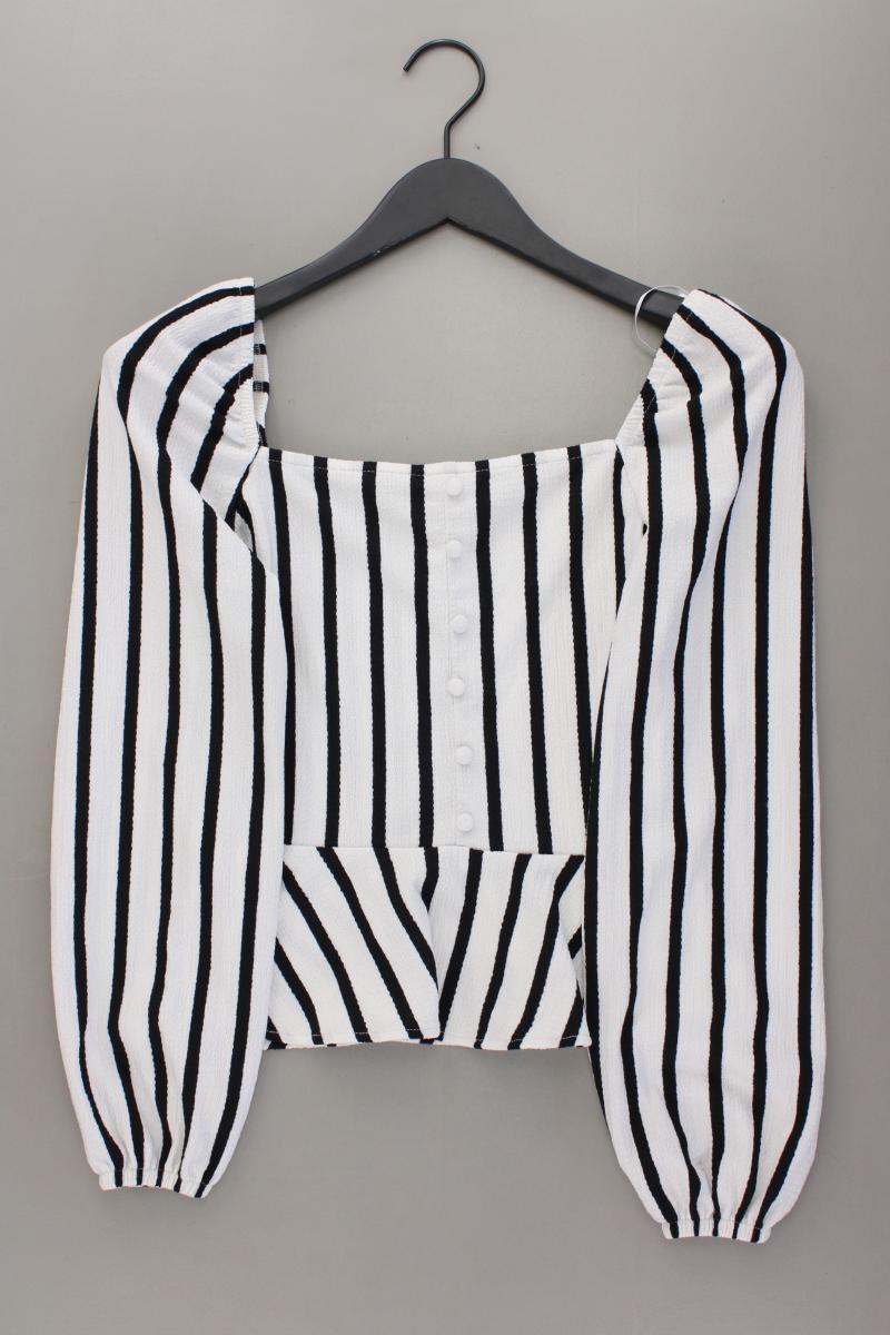 H&M Langarmbluse Gr. S gestreift mehrfarbig aus Polyester