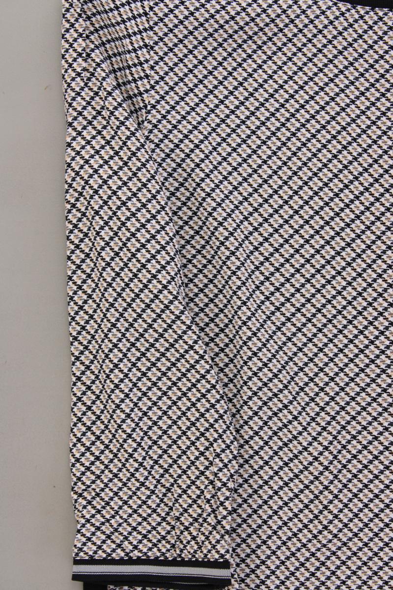 Tom Tailor Classic Bluse Gr. S hahnentritt 3/4 Ärmel grau aus Viskose