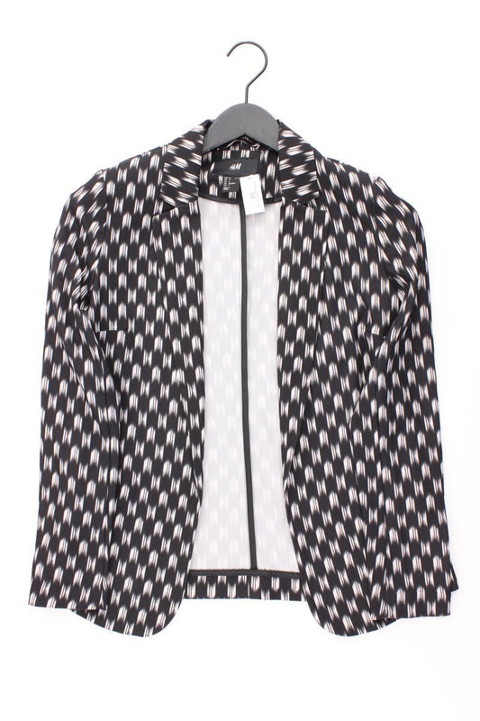 H&M Blazer Gr. 34 schwarz aus Polyester