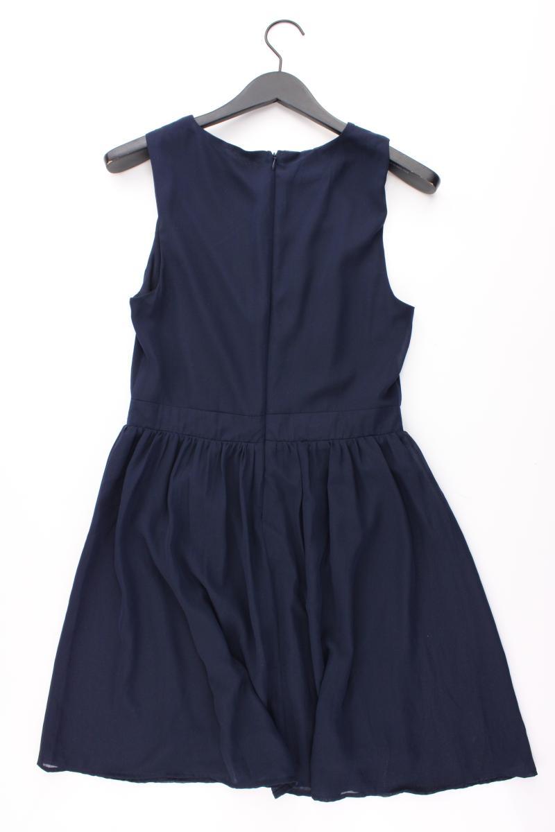 Only Chiffonkleid Gr. 38 Ärmellos blau aus Polyester