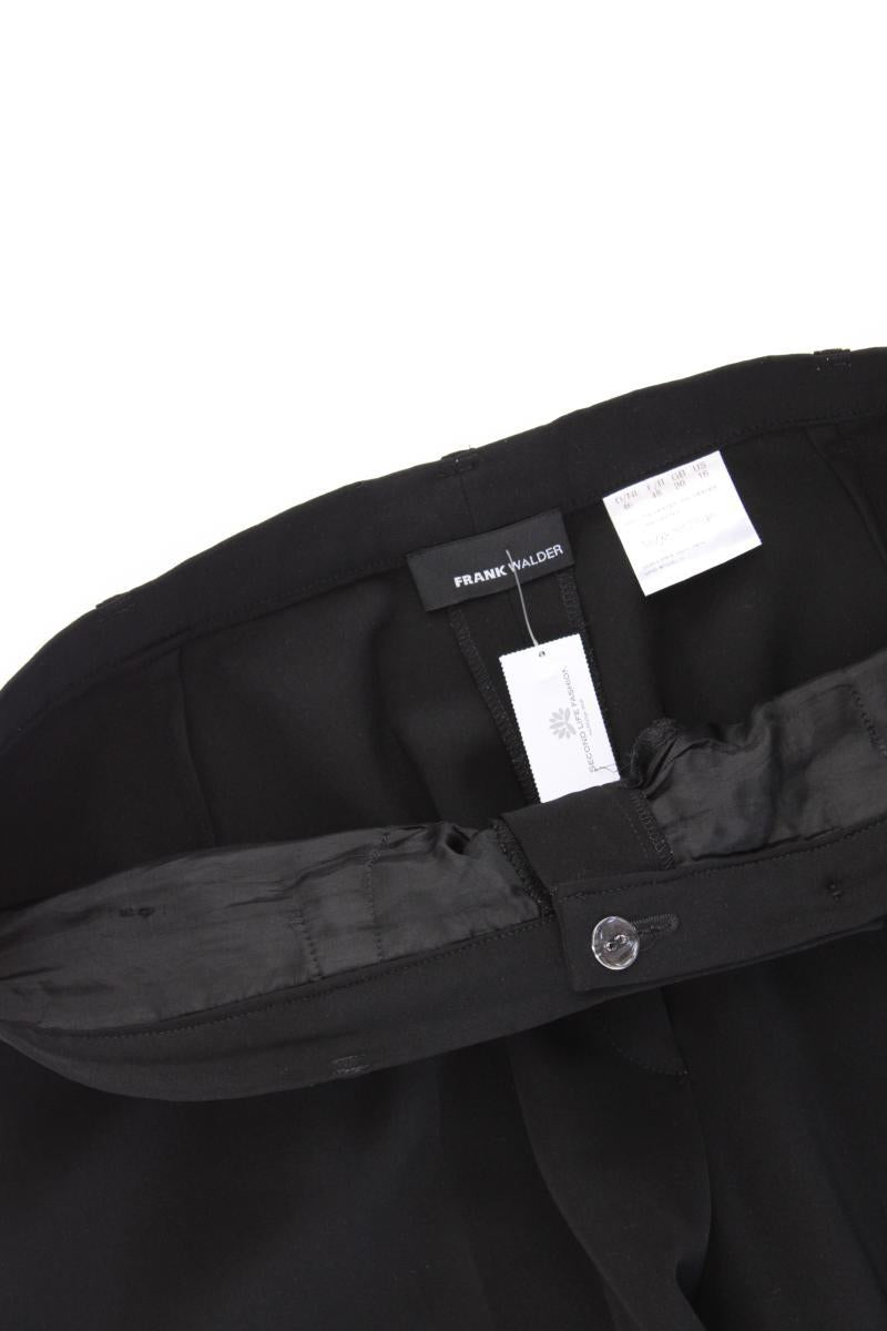 Frank Walder Stoffhose Gr. 46 schwarz aus Polyester