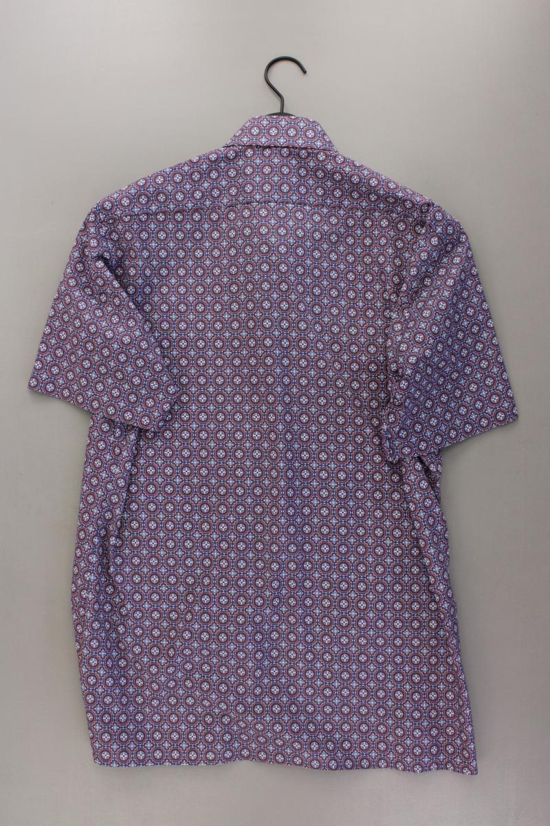 Olymp Kurzarmhemd für Herren Gr. Hemdgröße 42 neuwertig mehrfarbig aus Baumwolle