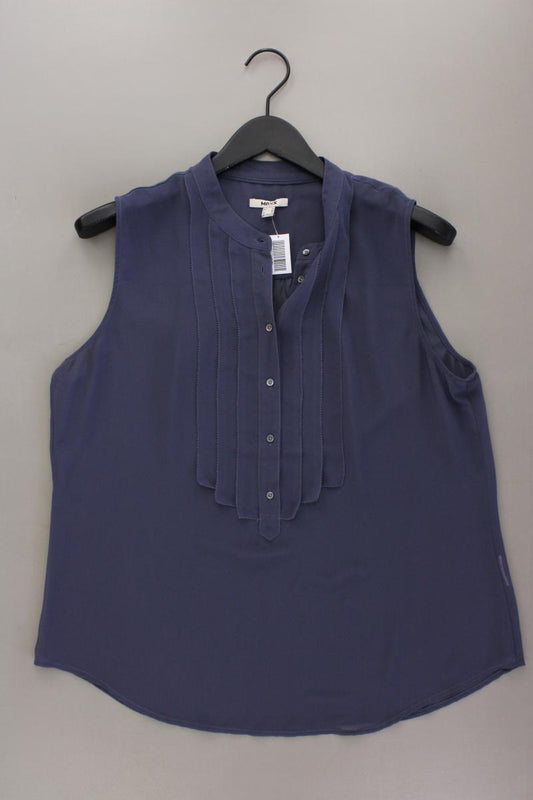 Mexx Chiffonbluse Gr. 44 Ärmellos lila