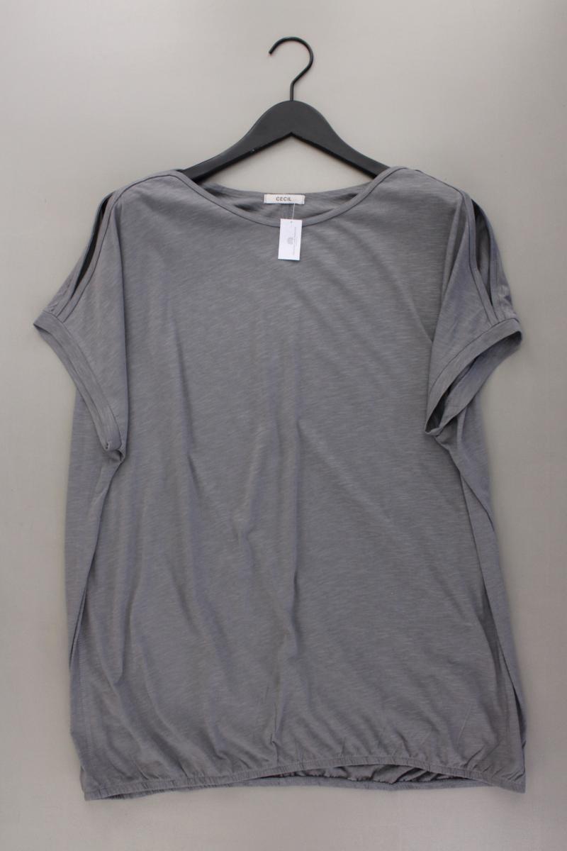 Cecil T-Shirt Gr. XXL Kurzarm grau