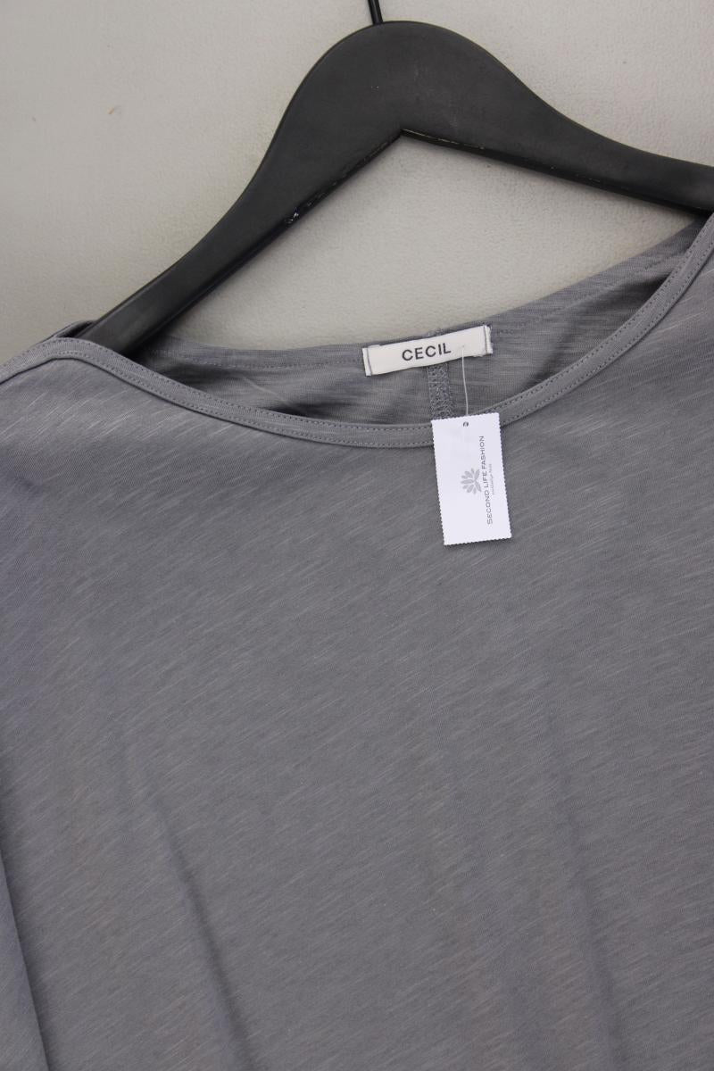 Cecil T-Shirt Gr. XXL Kurzarm grau