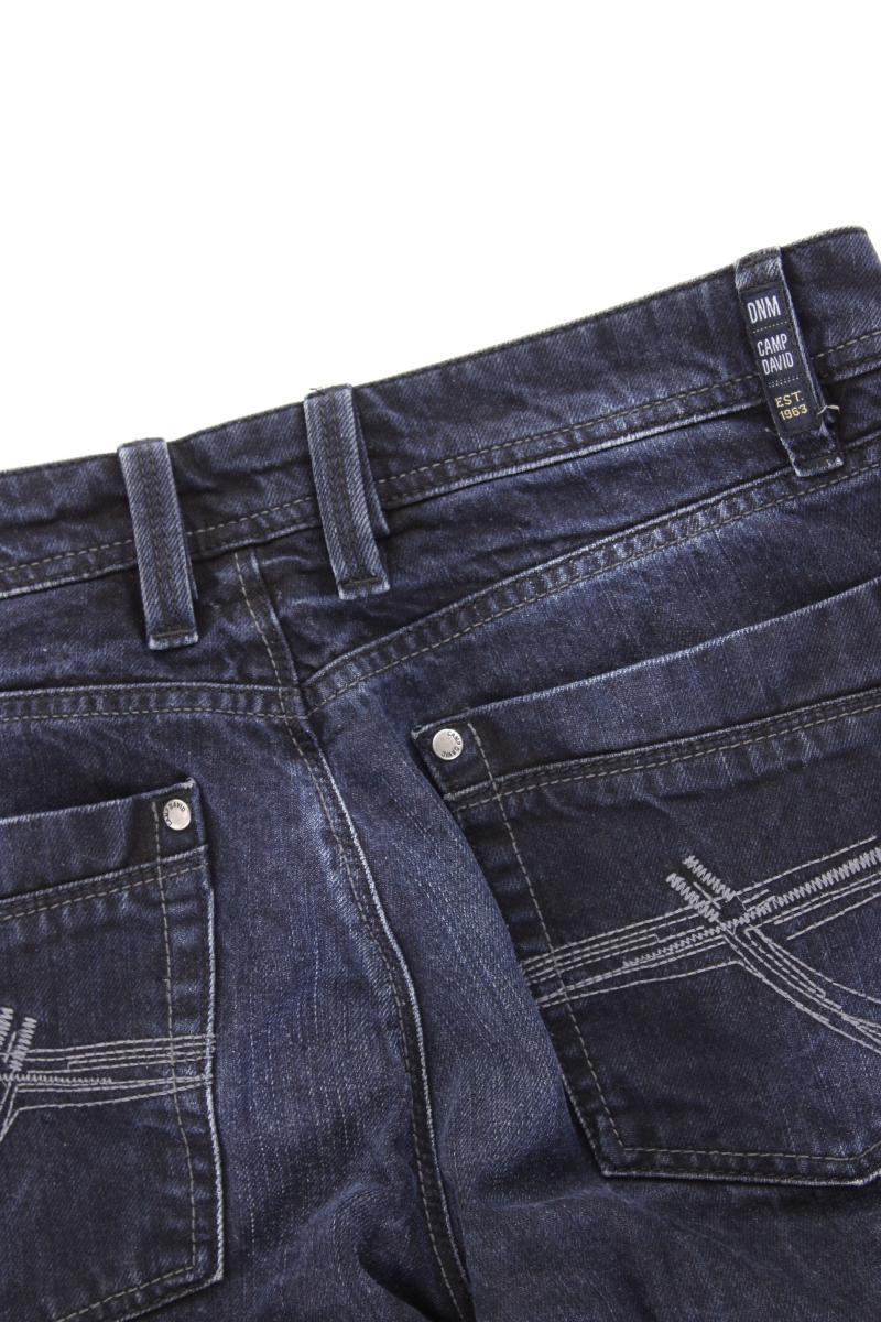 Camp David Straight Jeans für Herren Gr. W32/L30 blau aus Baumwolle