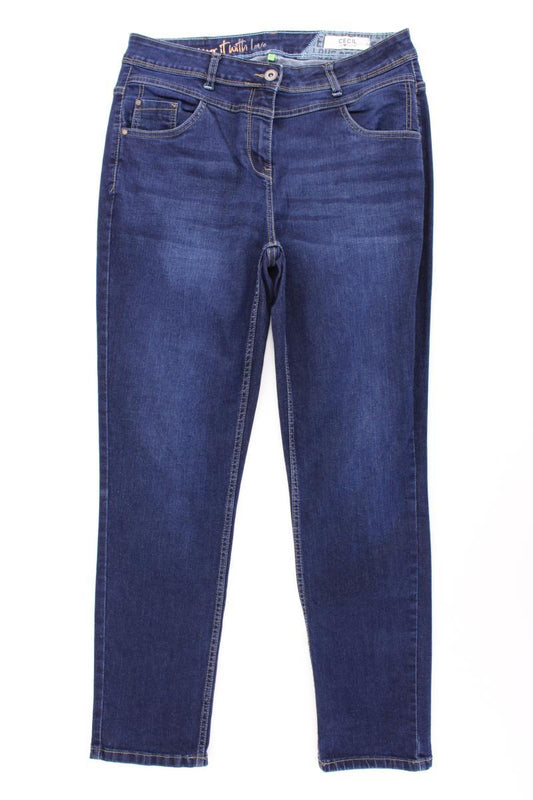 Cecil Straight Jeans Gr. W32 blau