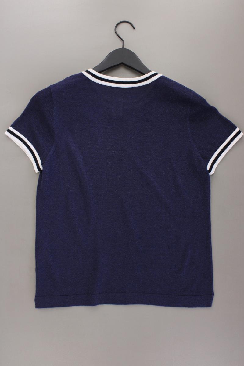 Jake*s T-Shirt Gr. 42 Kurzarm mit Glitzer blau