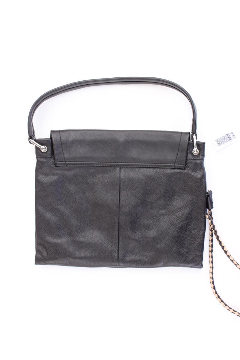 Bree Schultertasche schwarz aus Leder