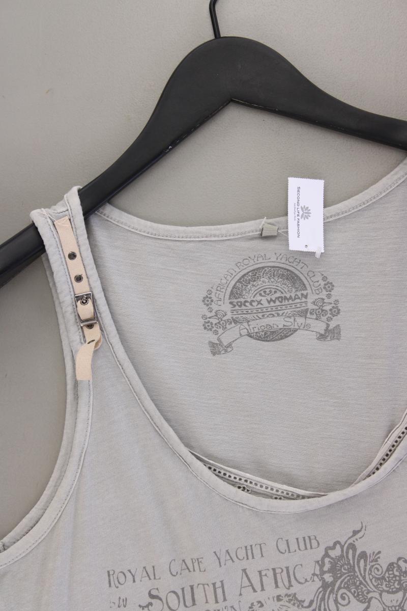 Soccx Trägertop Gr. 40 grau