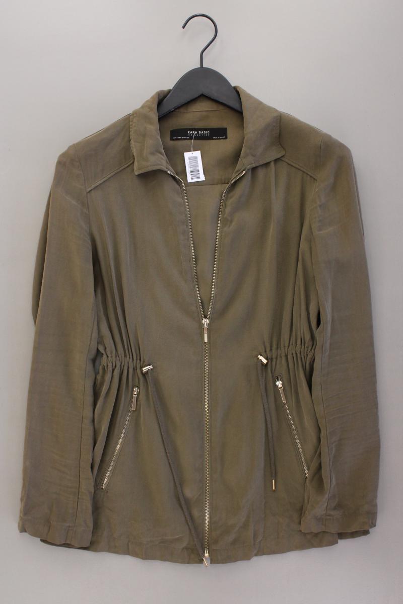 Zara Übergangsjacke Gr. S olivgrün