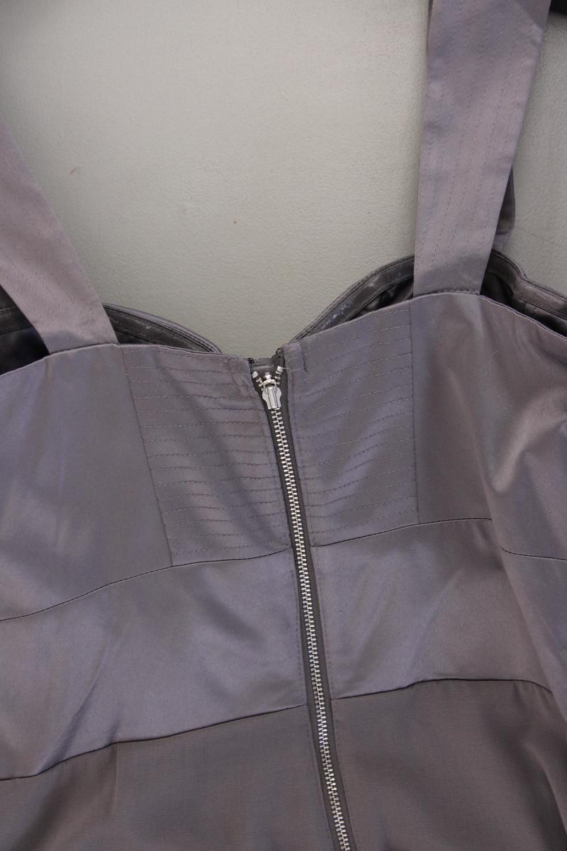 Lipsy London Abendkleid Gr. 34 Träger grau aus Polyester